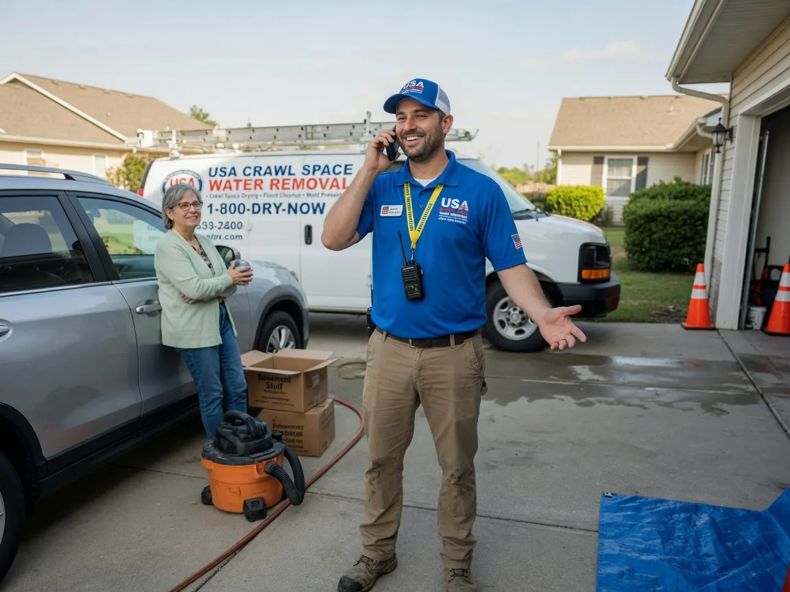 Crawl Space Water Removal Shorterville, AL FAQs